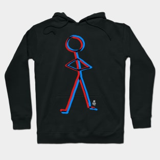 Stick Figure... IN 3D!!! Hoodie